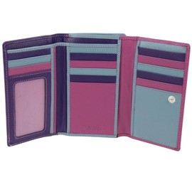 Golunski Leather Ladies Purse/Wallet RFID Protected-Montana Multi
