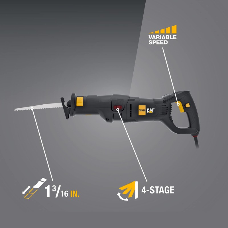 Caterpillar Cat® Reciprocating Saw 12-AMP - DX58U