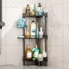 HapiRm Corner Shower Caddy Standing - 3 Tier Organizer 3-tier,