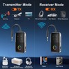 2-in-1 Bluetooth 5.2 Transmitter Receiver for TV/Airplane/Gym/Planes/Boat, Dual Link aptX