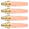 4Pcs Propane Cutting Torch Tips High Temperature Resistance Fast Cutting