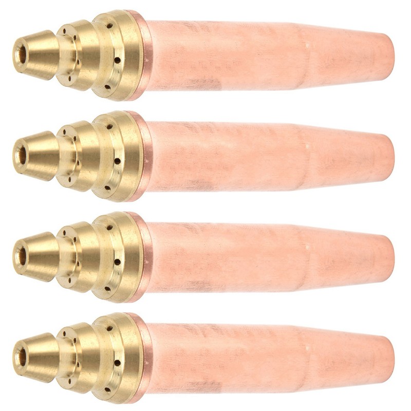4Pcs Propane Cutting Torch Tips High Temperature Resistance Fast Cutting