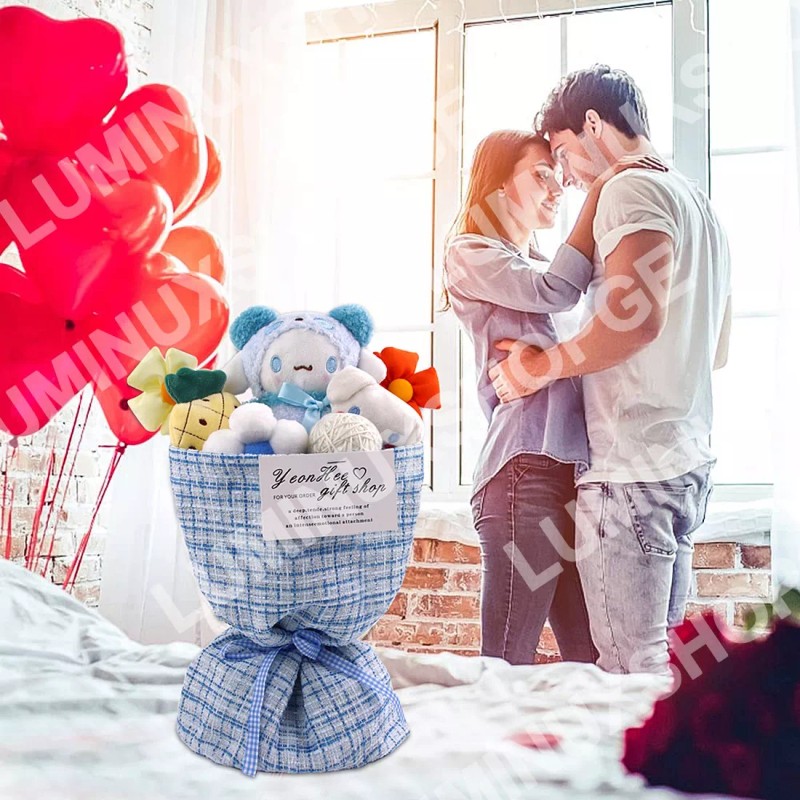 XS Ramo De Peluches Sanrio Mini Cinnamoroll Regalo San Valentín