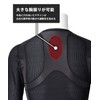CW-X JAO399 Men's Functional Top, Long Sleeve, Mesh Material, Sweat