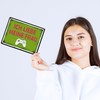 Metal Sign with Gamer Motif and Saying: Ich liebe es