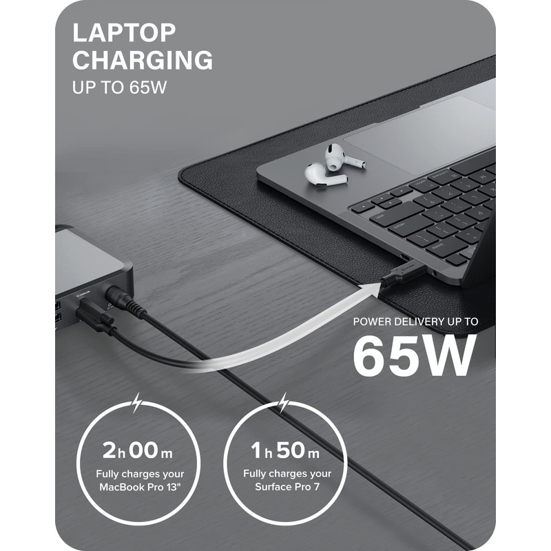 Alogic MX2 USB-C Dual Display DP Alt. Mode Docking Station