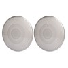 2PCS Car Audio Speaker Cover Stainless Steel Replacement for FJ