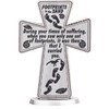 Catholic Gift Shop Footprints in the Sand - Standing Cross