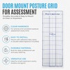 Posture Grid for Posture Assessment - Door Mount by PostureZone.com