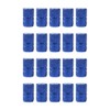 SENZEAL 20PCS Tire Valve Stem Caps Round Aluminum Car Tyre