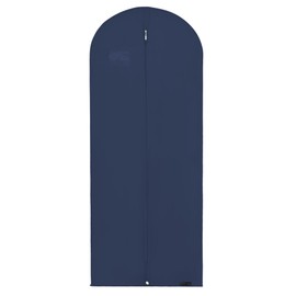 HANGERWORLD Navy Blue 60inch Breathable Dress Garment Clothes Carry Cover Storage Protector Bags