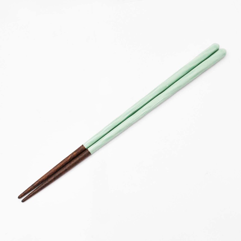 Kawai Kurabi Chopsticks, Dishwasher Safe, 9.1 inches (23 cm), Celadon,