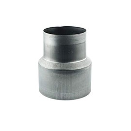 MKK - 18112-001 Reducer Reduction Aluflex Pipe Flex Pipe Ventilation Spiral Duct Pipe Galvanised 100-080