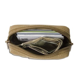 TACTICAL NOTEBOOK COVERS.COM Wallet Pouch with Belt Loop, Cordura Nylon Fabric (in Multicam)