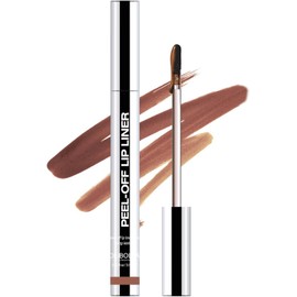 Peel off Matte Lip Stain, Lip Liner Tattoo, Long-Lasting Gloss, No Smudging, Non-Stick Cup (02)