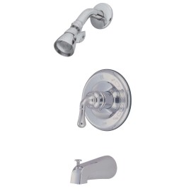 Kingston Brass Magellan Single Lever Handle Operation Tub & Shower Faucet - Polished Chrome