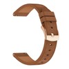 [SQHYWJ] Genuine Leather Watch Band 18mm 20mm Sweatproof Quick Release