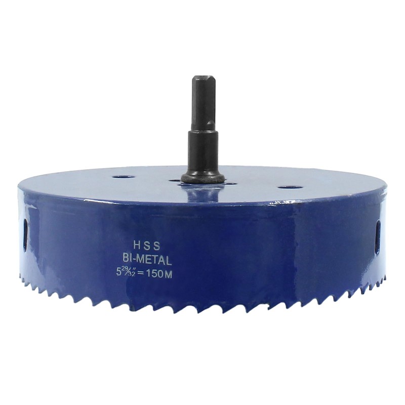 Luomorgo 150mm/5 7/8 inch Hole Saw, 1 1/4 inch Cutting