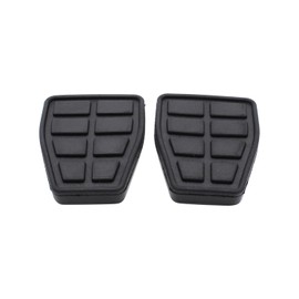 3 PCS/SET SHLPDFM Black Pedal Pad Kit Brake Clutch Accelerator Rubber Pedal Pad 171721647, 321721173 Compatible with VW T4 Transporter 1990-2003