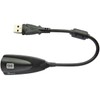 keepdrum USB-HA USB Audio Adapter with Microphone and Headphone Input