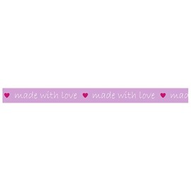 Ursus 59050037 Masking Tape Approx. 15 mm x 10 m, made with love, colourful