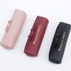 (Mianjian & ZIRUN) Pen Case, Synthetic Leather Ribbon Pen Case,