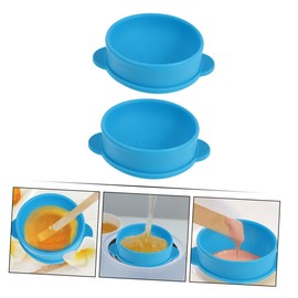WOONEKY 2pcs Foldable Wax Heater Inner Pots for Salon Use Practical and Safe Wax Melting Bowls Capacity for Hair Removal Treatments and Convenient