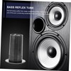 Gatuida 8pcs Bass Reflex Tube Port for Subwoofer Speakers Speaker