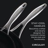 Circulon Clad Stainless Steel Frying Pans/Skillet Set with Hybrid SteelShield