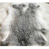 4pack Natural Tanned Rabbit Fur Hide Rabbit Skin Pelts Gray(10"