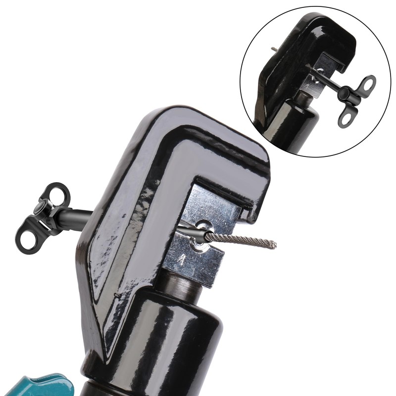 BLIKA 10 Pair 1/8" Black Cable Railing Kit Swage Toggle