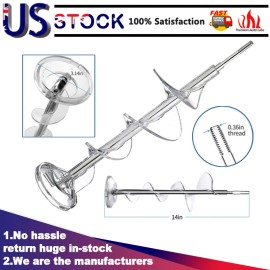 Precision Auto Labs WR17X11705 Ice Maker Dispenser Bucket Auger For GE Refrigerator Freezer PS964350