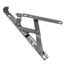 uPVC Universal Window Hinge Double Glazing Friction Stay PVC 17mm Stack 8 inch Universally Handed Ferretic Stainless Steel Grade 430