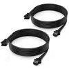 MICTUNING 2 Pack 10FT 3 Pin Rock Light Extension Wire