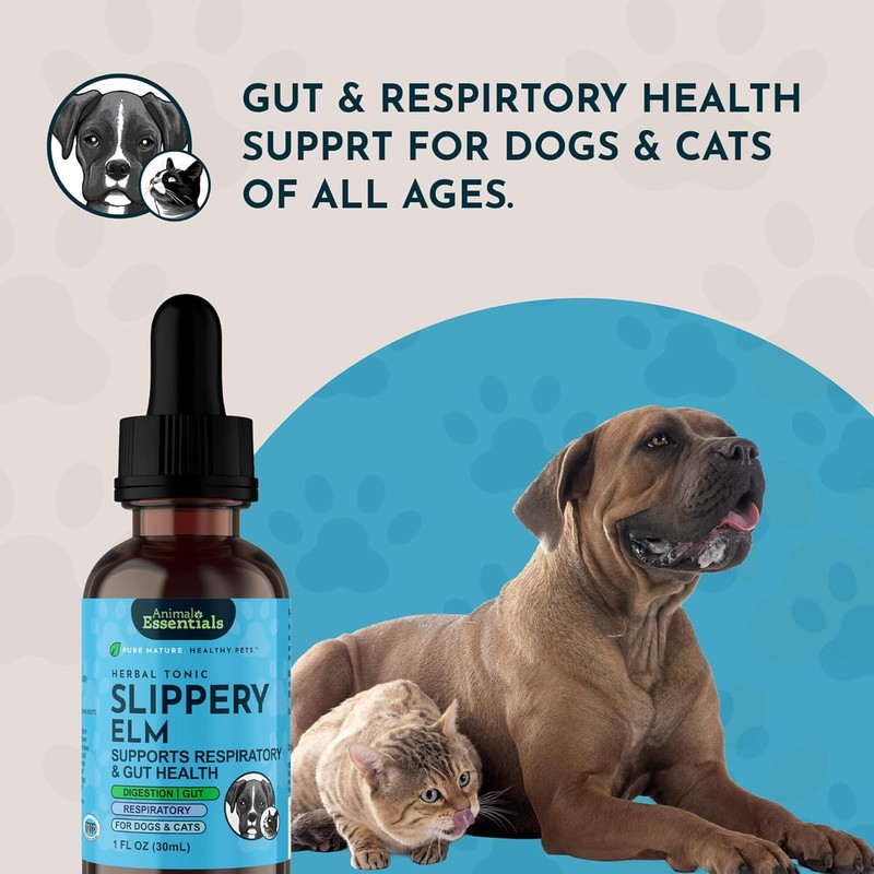 Animal Essentials Slippery Elm - Herbal Extract for Dogs and