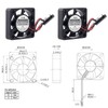 XIITIA 6pcs 3007/30x30x7mm 5V 3.3V DC Quiet Fan for Raspberry