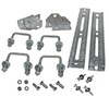 A.A 12" Galvanized Swivel Top Bunk Bracket Kit with Hardware