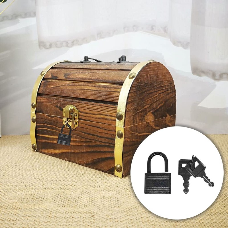 SuKeYuan 10 Pcs Mini PadlocksCute Diary Padlocks Black Small Luggage