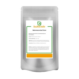 250 g Natriumascorbat | Glutenfrei | Vegan | Vitamin C | E301 | Buxtrade