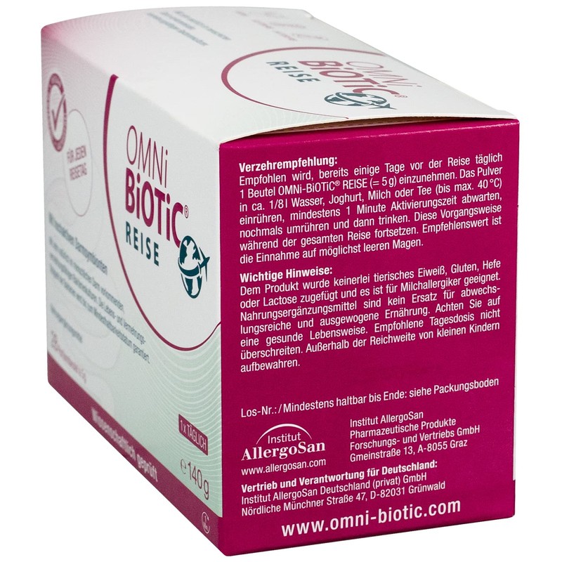 OMNi BiOTiC Reise, 28 Portioned Sachets, 5 g Each