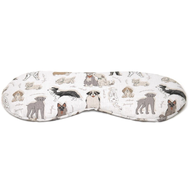 Bio-Bio Eye Pillow Eyebright & Linseed "Love Dogs" for Relaxation,
