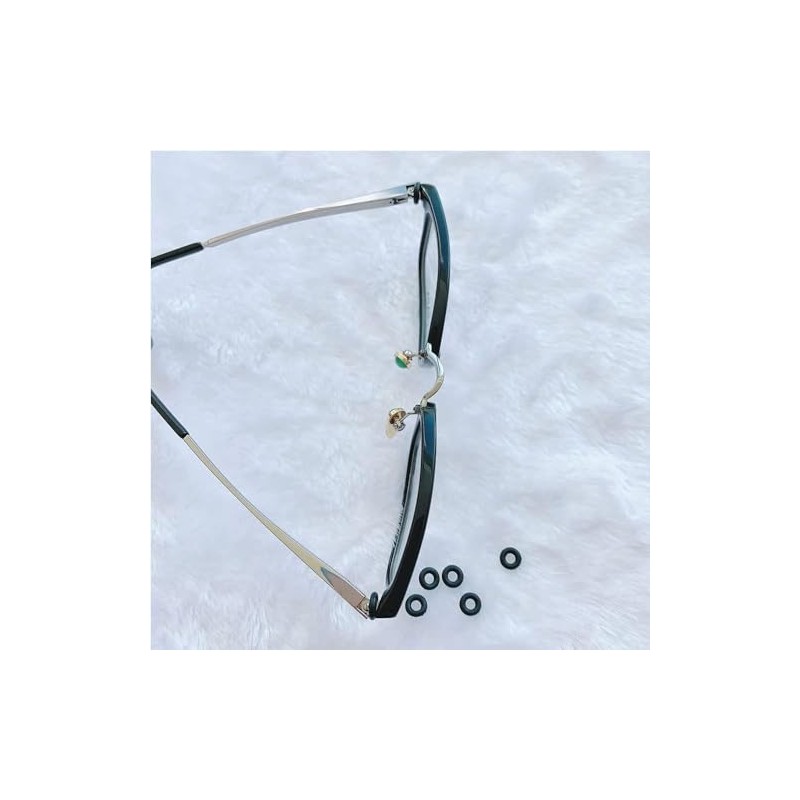 Eyeglass Repair Kits Glasses Grips Hinge Tighteners Silicone Hinge Rings