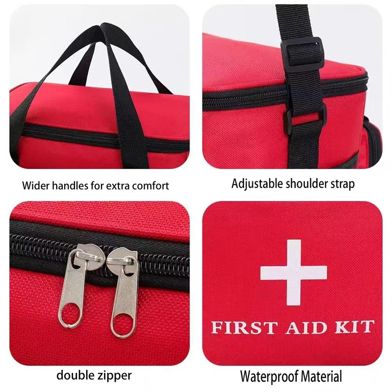 Syznoctil Emergency Medical Bag Organizer - Large Pill Bottle Storage