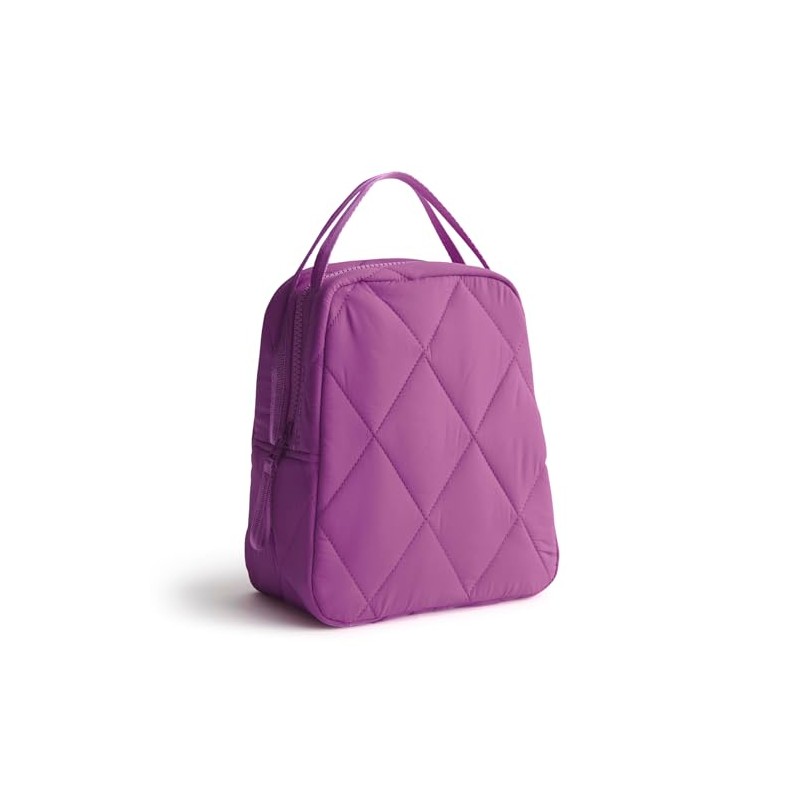 Vera Bradley Women's Lunch Bag, Nylon, Iris Orchid, One Size