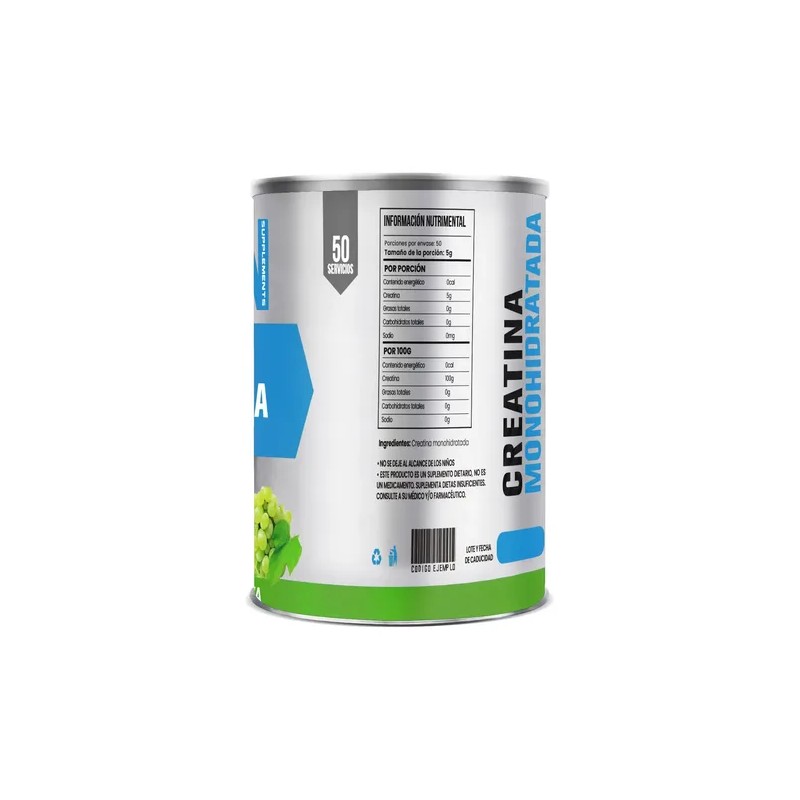 Creatina Monohidratada En Polvo 250g D-mon