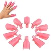 10pc Professional Plastic Nail Art Soak Off Cap Clip Gel