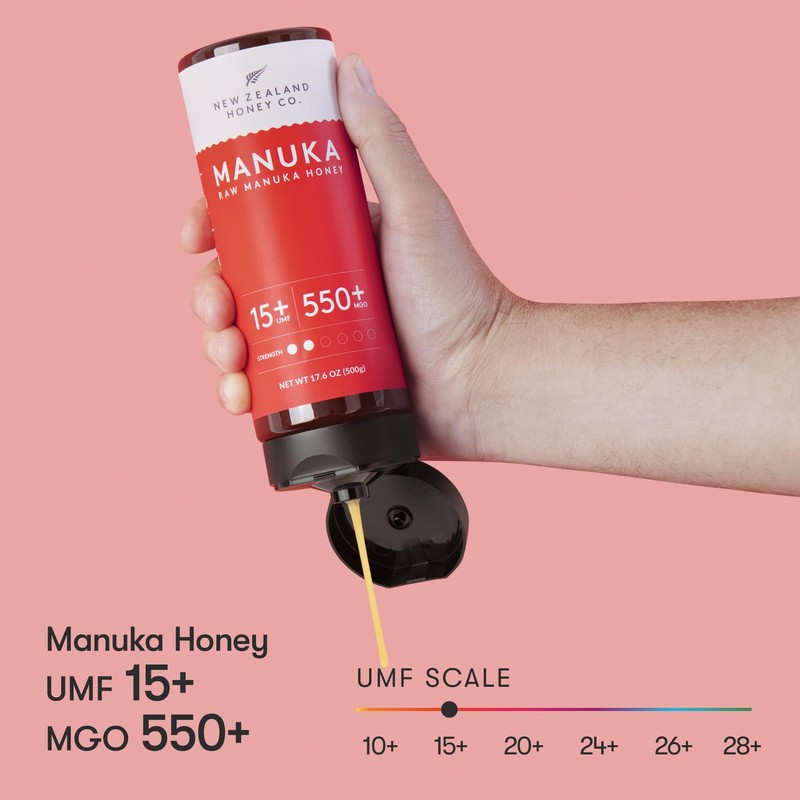 New Zealand Honey Co. Manuka Honey UMF 15+ Squeezy |