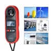 Mini Digital Anemometer Beaufort Scale IP67 Thermometer Handheld Anemometro Pocket
