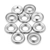 Yuhtech 170 Pcs Stainless Steel Cup Washers Countersunk Screw Finishing