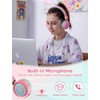 riyo Bluetooth Children's Headphones (Pink)